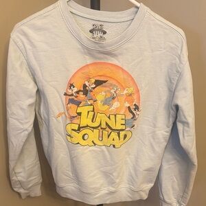 Tune Squad Light Blue Sweatshirt